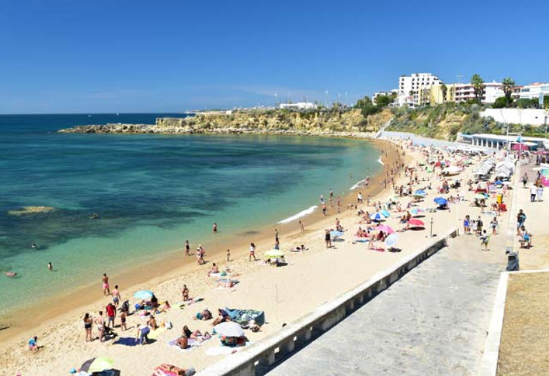 Praia de Sao Pedro do Estoril, Estoril, Portugal